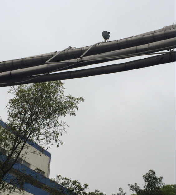 電磁流量計現場安裝圖 電磁流量計現場安裝圖