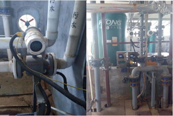 電磁流量計現場應用 電磁流量計現場應用