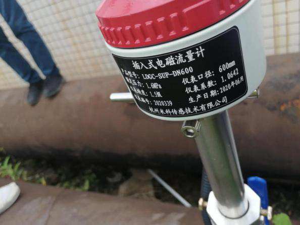 米科插入式電磁流量計現場的安裝 米科插入式電磁流量計現場的安裝