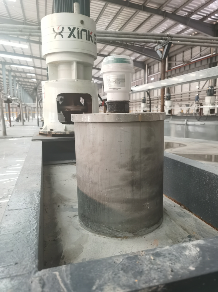 超聲波液位計安裝現場 超聲波液位計安裝現場